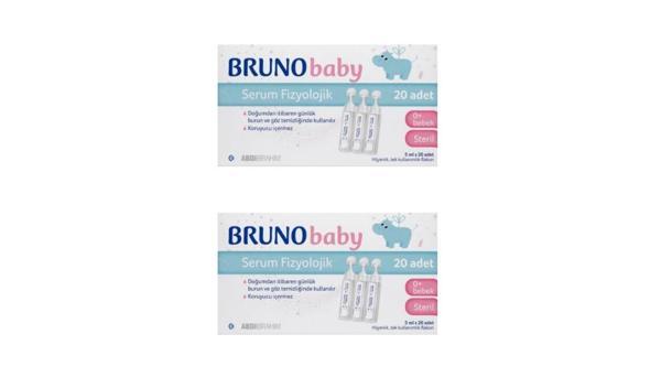 2li Bruno Baby Serum Fizyolojik 5 ml X 20 Flakon - Image 1