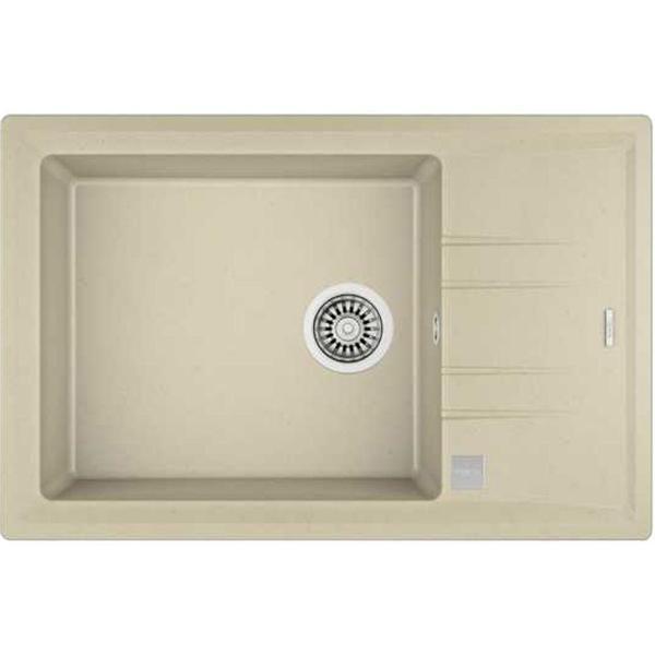 TEKA STONE 60 S-TG TEK GÖZLÜ TEZGAH ÜSTÜ TOPASBEJ KUMANDA SİFONLU GRANİT EVYE - Image 1