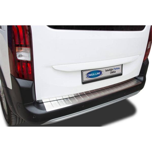 Citroen Berlingo Arka Tampon Eşiği - Krom Taşlı | 2019-2023 Arası - Image 1