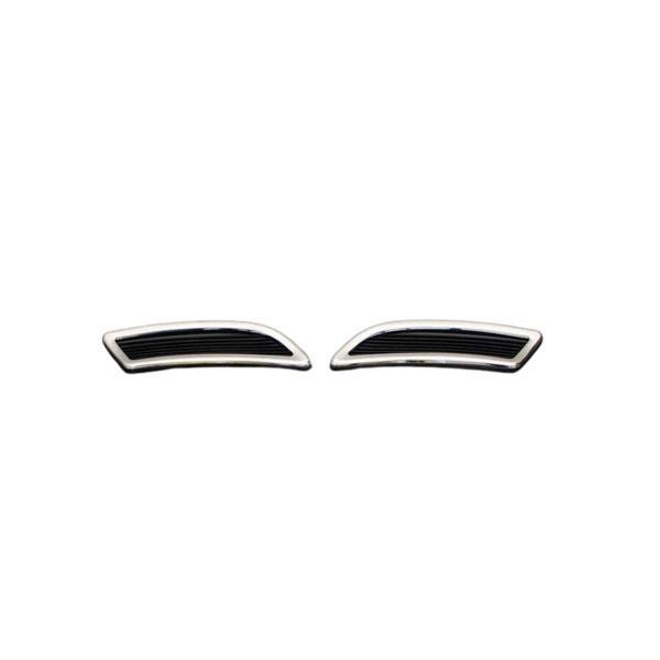 Renault Megane 4 Egzos Çerçevesi - Krom/Plastik (2 Parça) | 2016-2020 Arası, HB - Image 1
