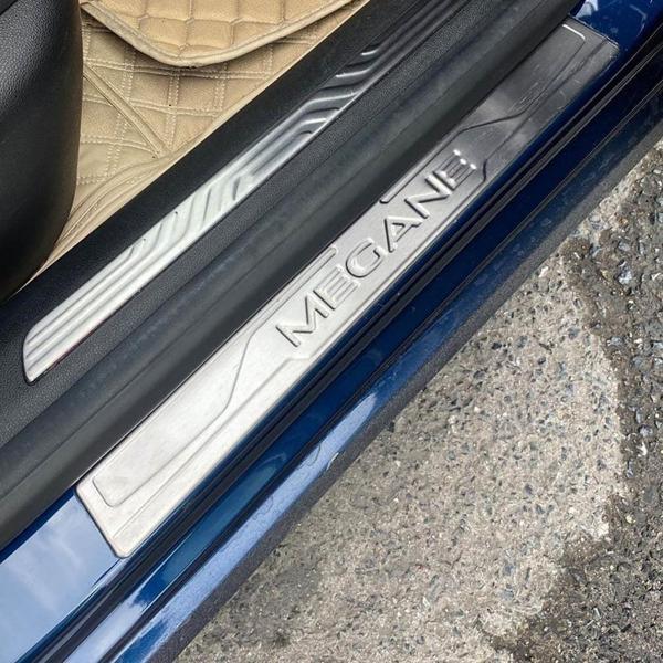 Renault Megane 4 Kapı Eşiği 4 Parça - Krom Taşlı | 2016 ve Sonrası, HB/SD - Image 1