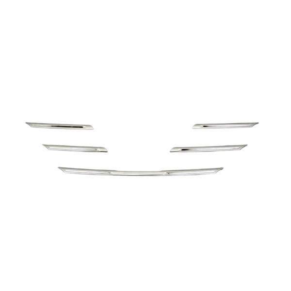 Renault Megane 4 Ön Panjur - Krom (5 Parça) | 2016-2020 Arası, HB/SD - Image 1