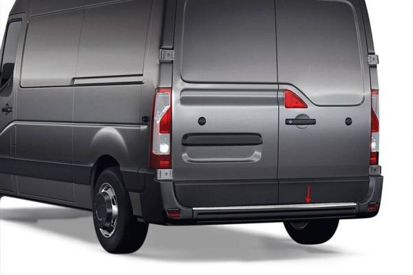 Nissan Nv400 Arka Tampon Eşiği - Krom Taşlı | 2010 ve Sonrası - Image 1