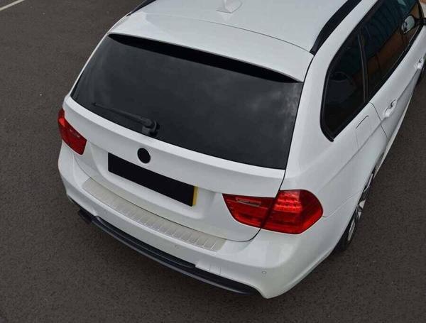 Skoda Rapid Spaceback Arka Tampon Eşiği - Krom Taşlı | 2013 ve Sonrası, HB - Image 1