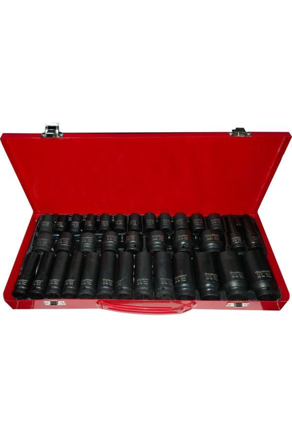 Dorf 1/2 Uzun Kısa Havalı Lokma Seti 35 Parça Metal Kutulu - Image 1