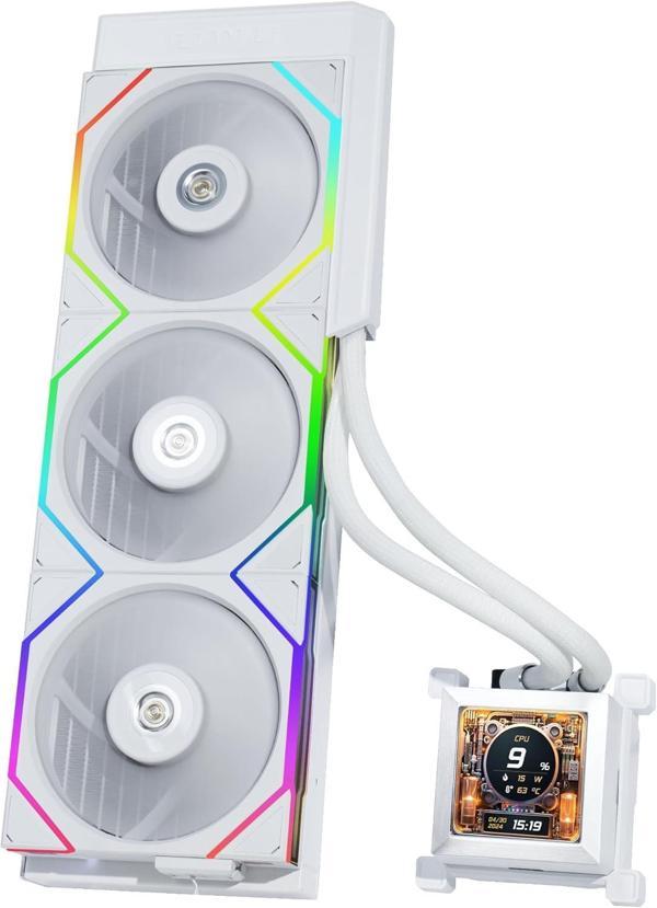 Lian Li HydroShift LCD 360TL G89.GHSLCD36TW.00 360 mm İşlemci Sıvı Soğutucu - Image 1