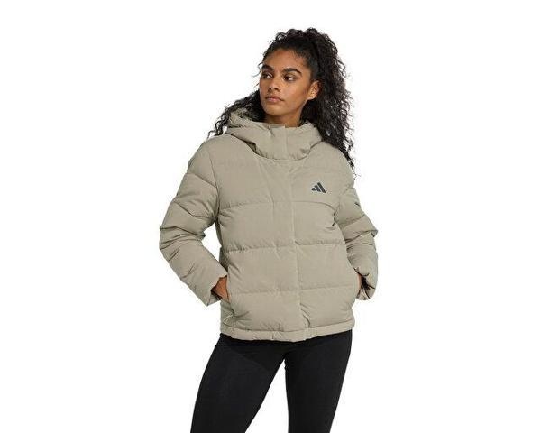 adidas W Helionic Hd J Kadın Outdoor Ceket JX3027 Gri - Image 1