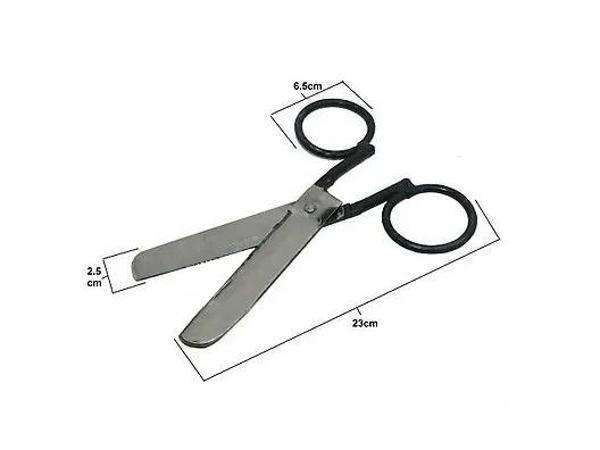 Özel El Yapımı Dövme Lokum Makası 23 Cm - Image 1