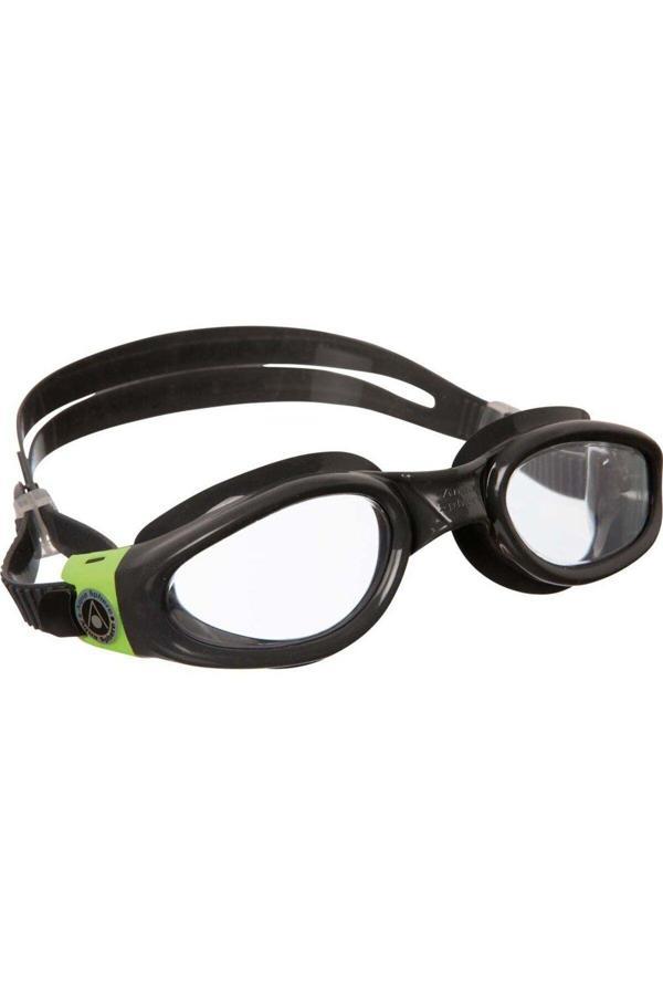 Aqua Sphere Gri Kaiman Şeffaf Lens Deniz Gözlüğü - Image 1