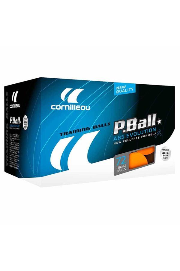 Cornilleau P-Ball Abs Evolution 1 Yıldız 72 Li Masa Tenisi Topu Turuncu - Image 1