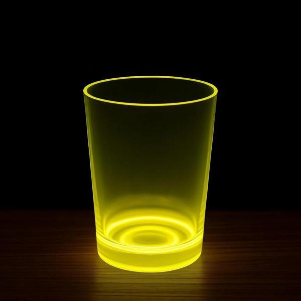 PartyGlow Neon Sarı Bardak 8.5 x 10.5 cm - Image 1