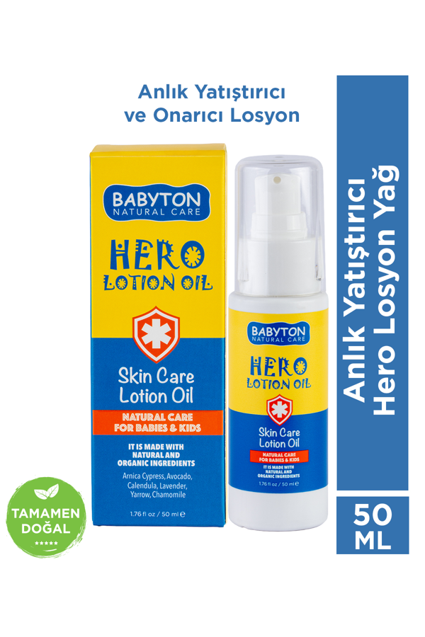 Babyton Anlık Yatıştırıcı Hero Losyon Yağ 50 ml - Image 1