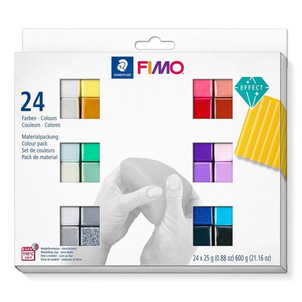 Supertrend Fimo Effect Polimer Kil Seti 24 Renk x 25 gr. - Image 1