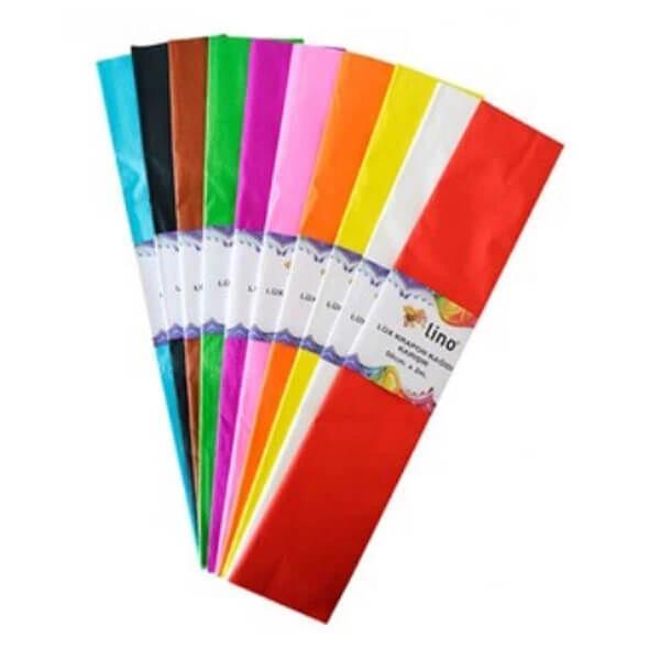 Supertrend Lüx Krapon Kağıdı 50x200 Cm.Karışık 10 Renk (PA-014) - Image 1