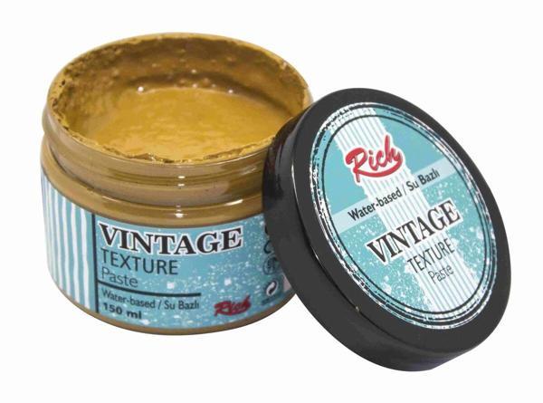Supertrend Vintage Texture Rölyef Pasta 150 ml. 5114 KARAMEL - Image 1