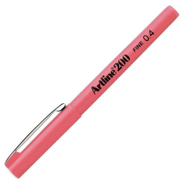 Supertrend 200 Fineliner 0.4 mm. İnce Uçlu Yazı ve Çizim Kalemi PEMBE - Image 1