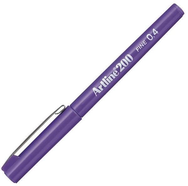 Supertrend 200 Fineliner 0.4 mm. İnce Uçlu Yazı ve Çizim Kalemi MOR - Image 1