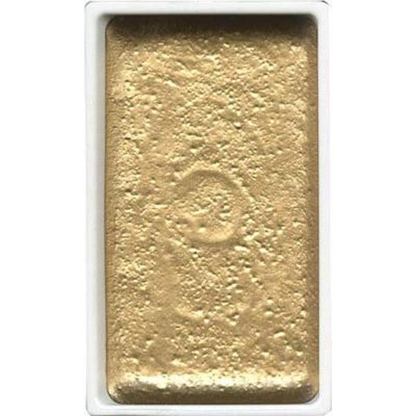 Supertrend Kuretake Gansai Tambi Tablet Sulu Boya 90 METALLIC GOLD - Image 1