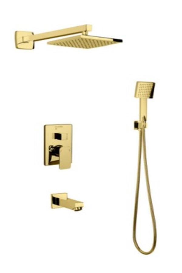 Ht Prima Concept Ankastra Banyo Takımı-Gold - Image 1