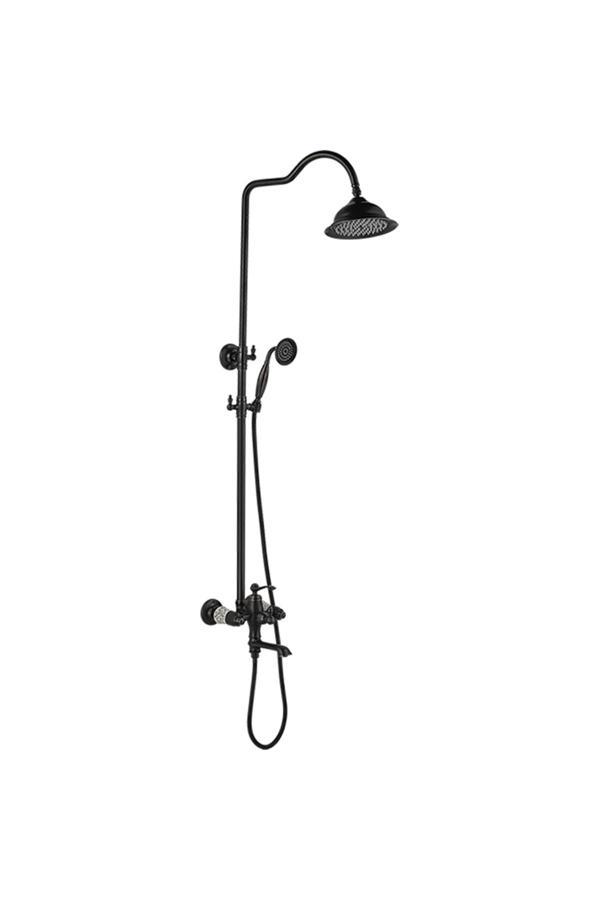 Bms Volga Serisi Banyo Bataryası Ve Duş Seti Siyah - Image 1