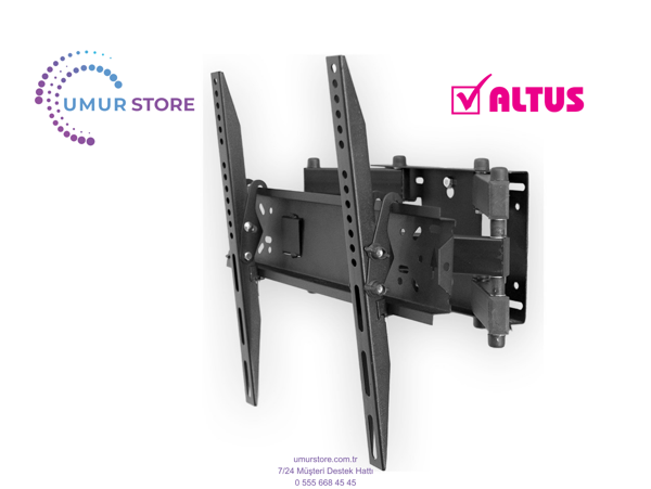 Altus Al50 Uhd 9823 50'' 42-65 inç Hareketli LCD LED TV Duvar Askı Aparatı - Image 1