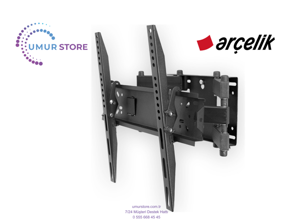 Arçelik 8 serisi A55D895A 55" 4K Smart Google 42-65 inç Hareketli LCD LED TV Duvar Askı Aparatı - Image 1