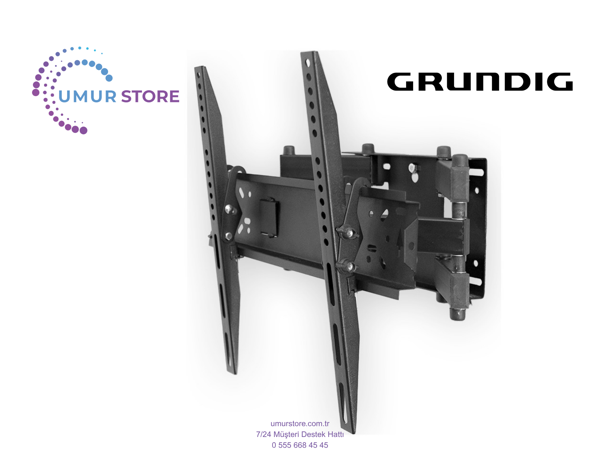 Grundig 55 Ghq 9500 55” 4k Uhd Google Qled 42-65 inç Hareketli LCD LED TV Duvar Askı Aparatı - Image 1