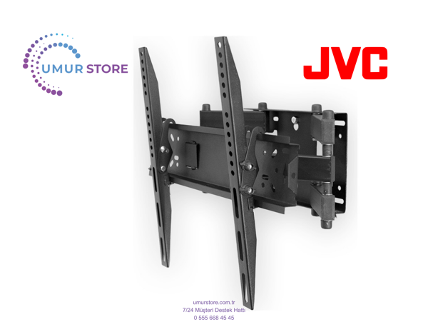 Jvc LT-50VA3005T 50'' Uydu Alıcılı 4K Ultra HD Android 42-65 inç Hareketli LCD LED TV Duvar Askı Apa - Image 1