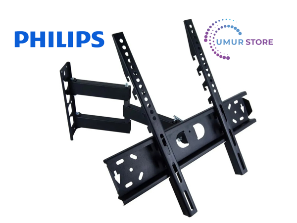 Philips 55Pus8309/62 55" 4K UHD Titan OS Ambilight 32-55 inç Tek Kollu Hareketli LCD LED TV Duvar As - Image 1