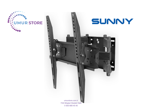 Sunny SN55QMN252 55" Uydu Alıcılı 4K Ultra HD WebOS Smart 42-65 inç Hareketli LCD LED TV Duvar Askı  - Image 1