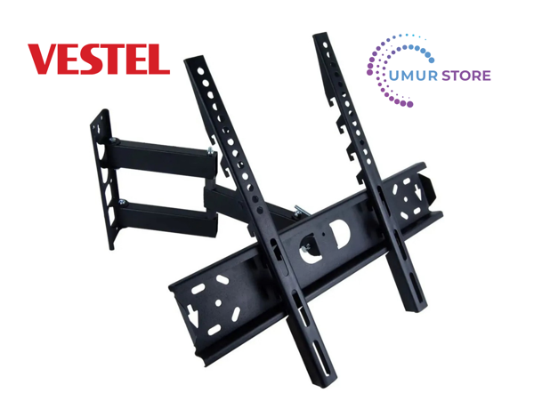 VESTEL 50UT9740 50" 4K SMART 32-55 inç Tek Kollu Hareketli LCD LED TV Duvar Askı Aparatı - Image 1