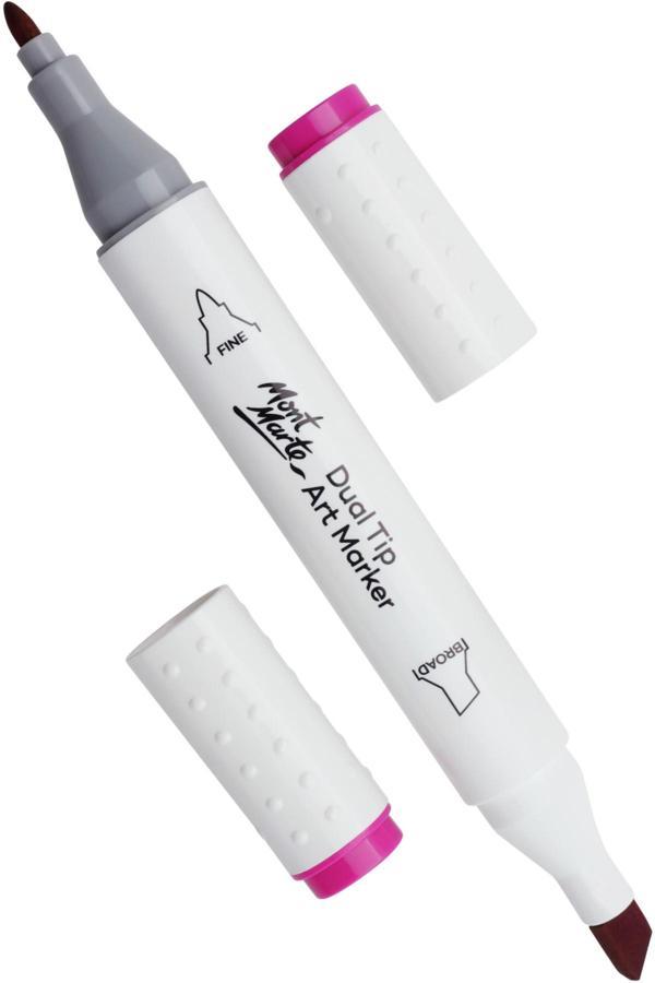 MM Marker Çift Uçlu Sanat Kalemi Premium - Vivid Reddish Purple 86 - Image 1