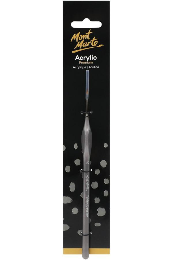 MM Sanatçı Akrilik Boya Fırçası Premium Taklon Detay 5/0 - Image 1