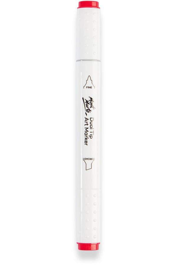 MM Marker Çift Uçlu Sanat Kalemi Premium - Coral Red 12 - Image 1