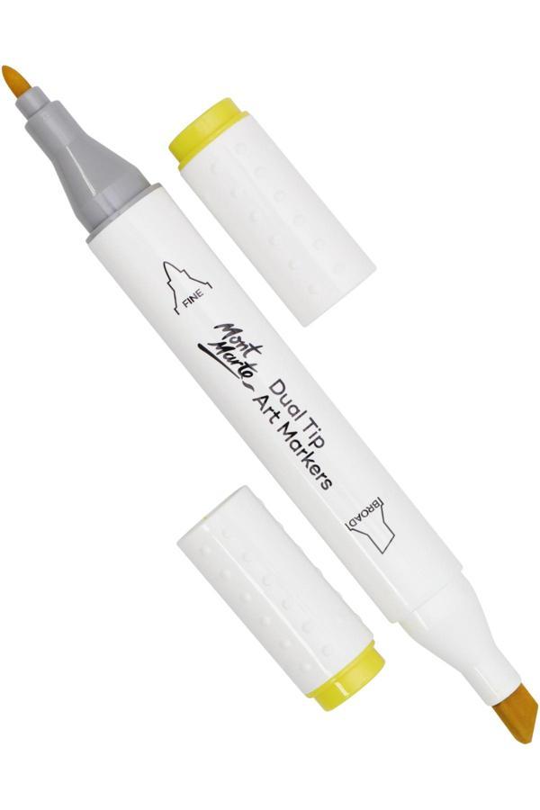 MM Marker Çift Uçlu Sanat Kalemi Premium - Lemon Yellow 35 - Image 1