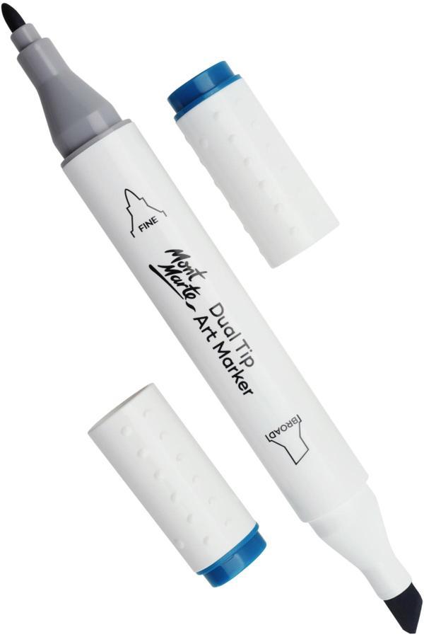 MM Marker Çift Uçlu Sanat Kalemi Premium - Marine Blue 62 - Image 1