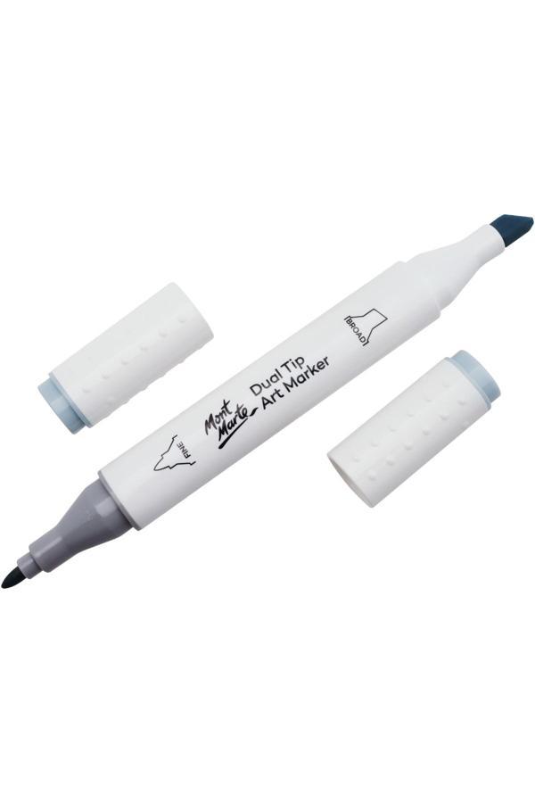 MM Marker Çift Uçlu Sanat Kalemi Premium - Blue Grey BG1 - Image 1