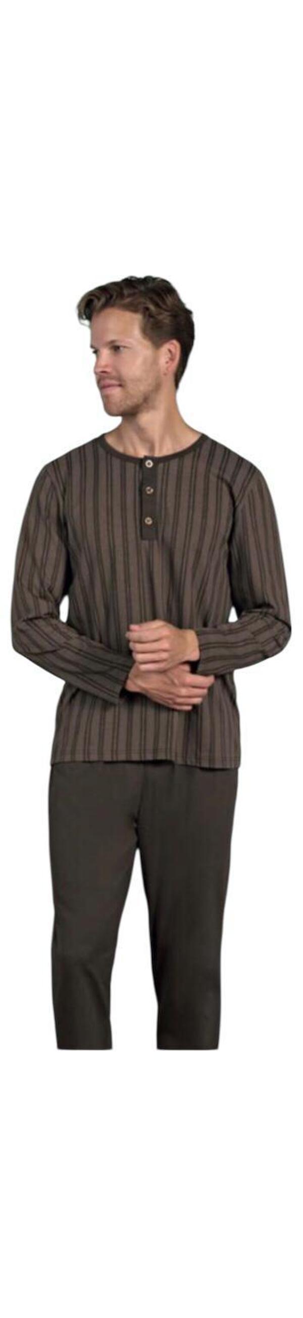 Pijadore Erkek %100 Pamuk Süprem Mevsimlik Uzun Kollu Pijama Takımı 1949 - Image 1