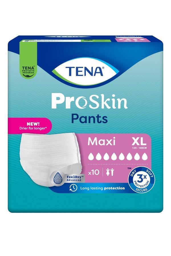 Tena 8 Damla Maxi Emici Külot XLarge Büyük Boy 10 Adet - Image 1