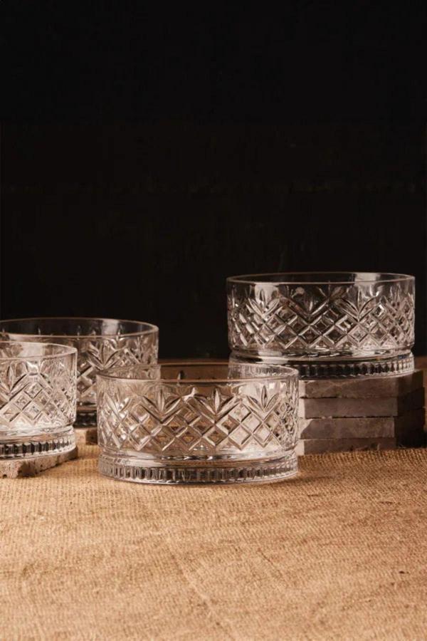 Bys Elegans Züccaciye Melony Wide 4'Lü Çerezlik 460Ml - Image 1
