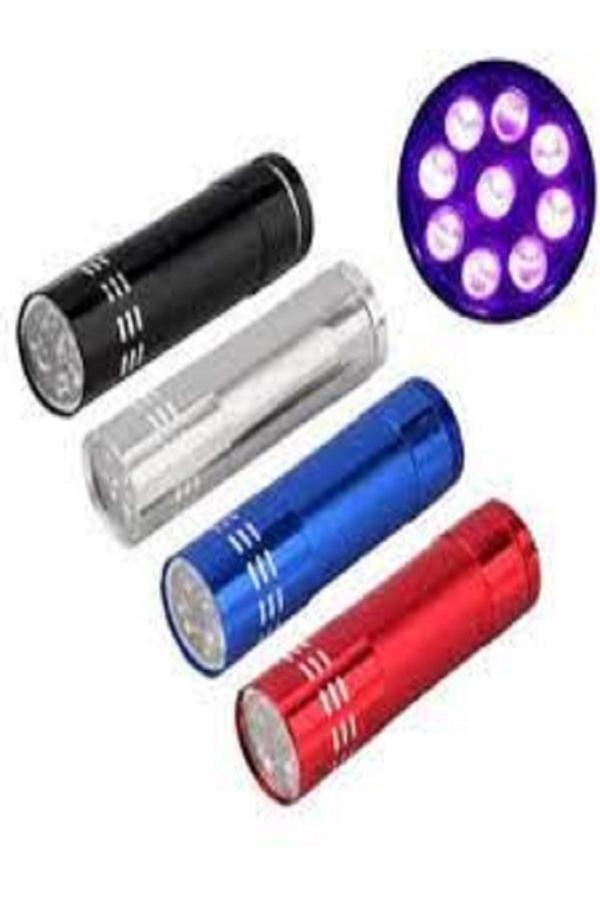 Ledlıne Şafak25 Mini El Feneri Pilli 9 Led Aliminyum Kasa Fener - Image 1