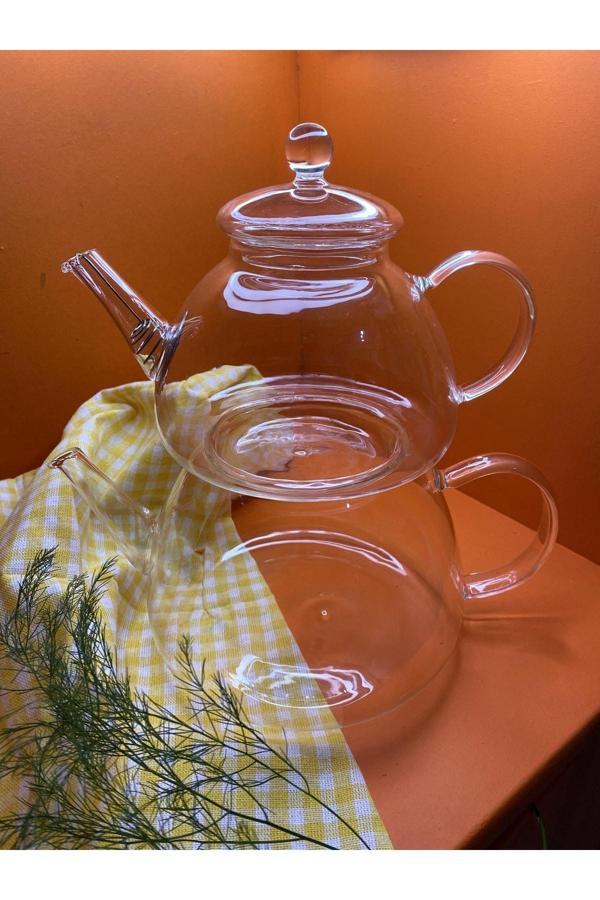 Bearcoco Borosilikat Çaydanlık Ateşe Dayanıklı - Image 1