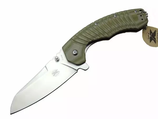 DPX Gear Kunamy KI 4450 BK Kamp Çakısı 23 cm - Kaymaz Sap, Otomatik, Kılıflı - Image 1