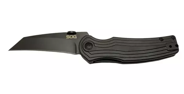 Sog Pinkerton 0689 BK Siyah Kamp Çakı 18cm - Yarı Otomatik, Kemerlikli, Kutulu - Image 1