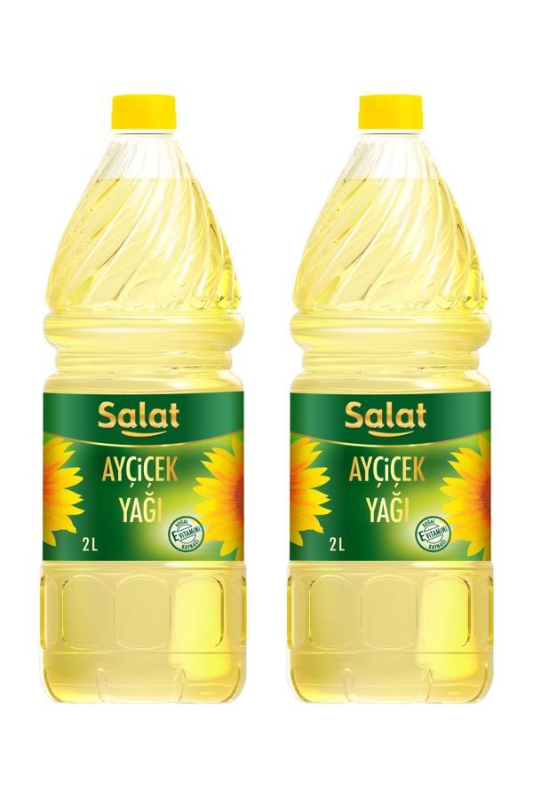 SALAT AYÇİÇEK YAĞI 2 LT PET x 2 ADET - Image 1
