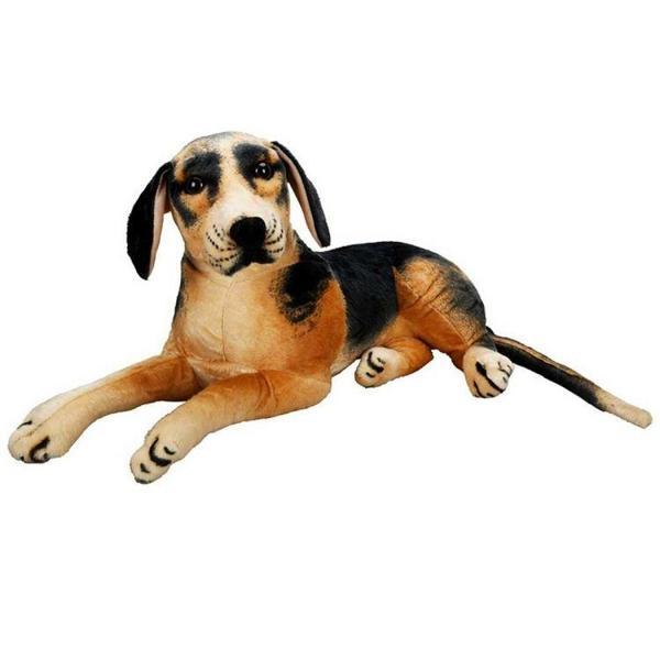 Sunman Peluş Yatan Köpek Beagle - Image 1