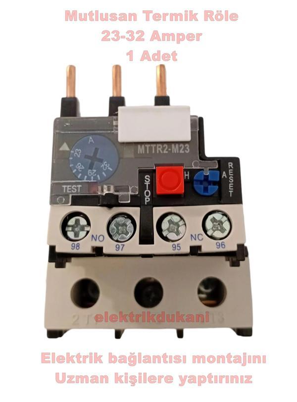 MUTLUSAN 23~32A Termik Röle (32 Amper Motor Koruma Termiği) - Image 1