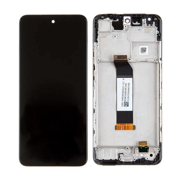 Xiaomi Uyumlu Redmi Note 10 5G Lcd Ekran Dokunmatik Siyah Çıtalı - Image 1