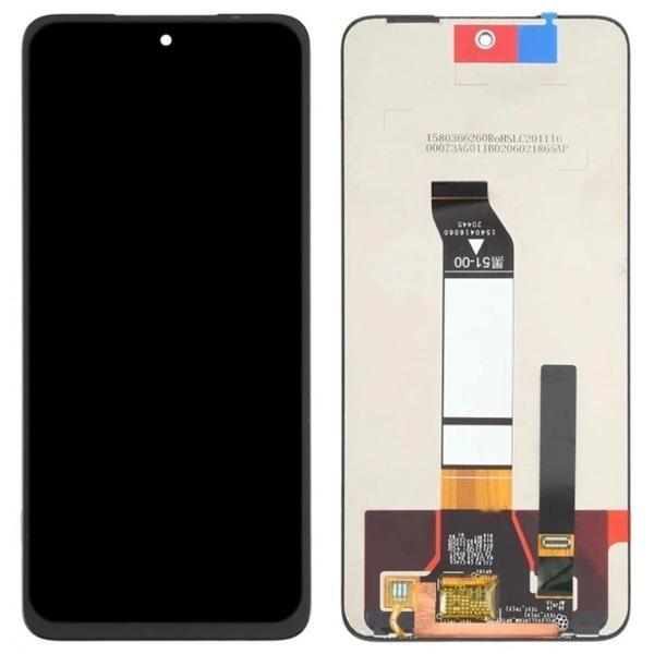 Xiaomi Uyumlu Redmi Note 10 5G Lcd Ekran Dokunmatik Siyah Çıtasız Servis - Image 1