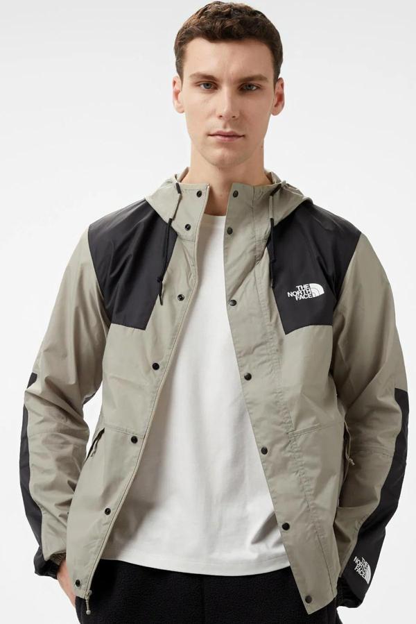 The North Face Seasonal Mountain Jacket Erkek Kapüşonlu Spor Ceket Haki - Image 1